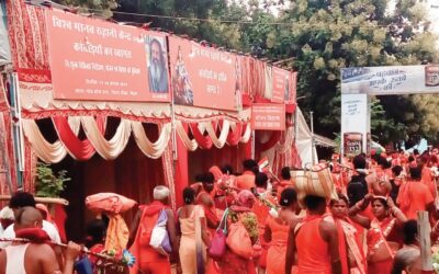 Kanwar Yatra pilgrims surge in lead up to Shivratri