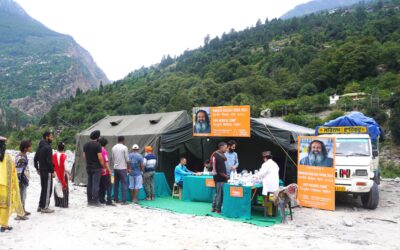 Serving pilgrims at Kinnaur Kailash Yatra 2024