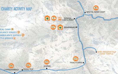 Caring for devotees at Shri Amarnath Ji Yatra 2025