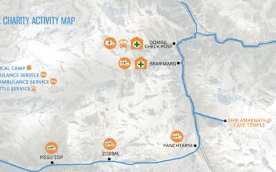 Caring for devotees at Shri Amarnath Ji Yatra 2025