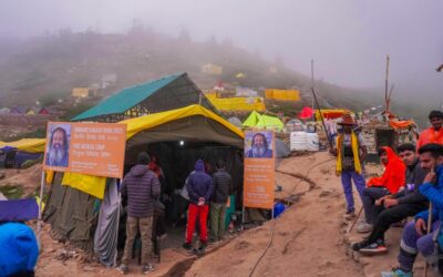 Serving pilgrims at Kinnaur Kailash Yatra 2025