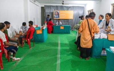 Medical assistance at Shravan Ashtami Mela 2025