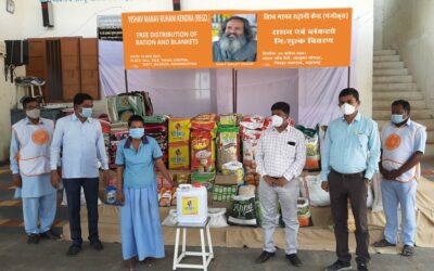 Blankets & Groceries for Manav Sewa Tirth