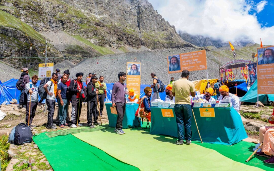 Serving pilgrims at Shri Manimahesh Yatra 2025